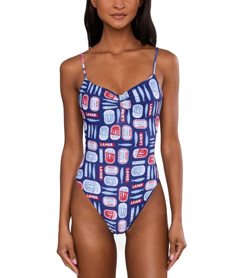ウミーユアムーム レディース 水着 上下セット Show Me Your Mumu Bells Beach One Piece Salty Sardines