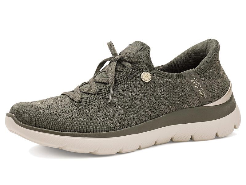 スケッチャーズ レディース シューズ スニーカー フラワー柄 フラワー SKECHERS Martha Stewart Summits Floral Dreams Hands Free Slipins