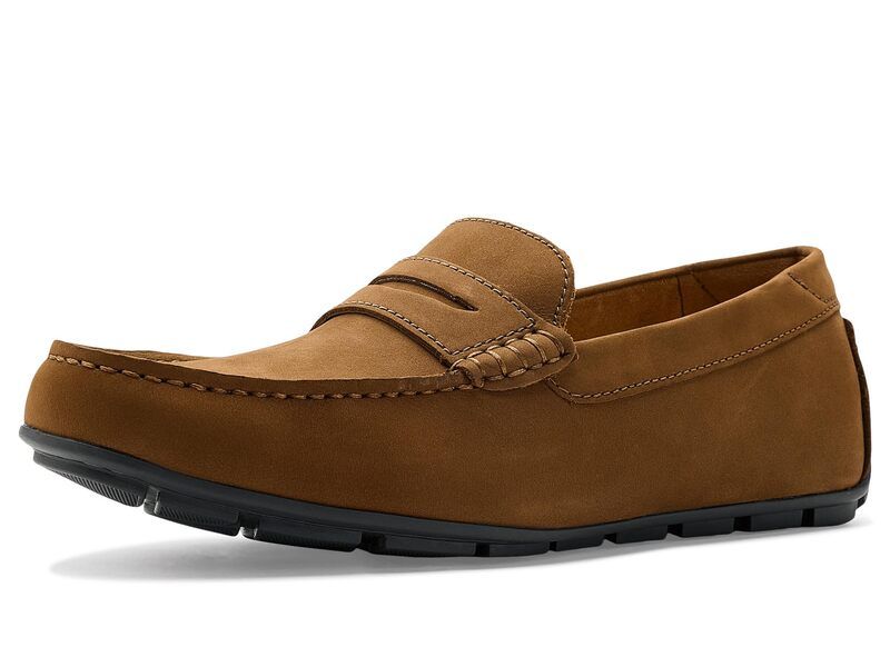 フローシャイム メンズ シューズ スリッポン・ローファー Florsheimotor Smooth Moc Toe Penny Driver Sand サンド