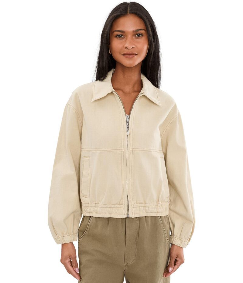 フリーピープル レディース アウター コート ジャケット Free People We The Free Birdie Track Jacket Puff Pastry