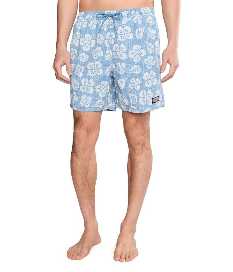 ヴァインヤードヴァインズ メンズ 水着 ハーフパンツ・ショーツ Vineyard Vines 6 Island Trunks FloralCoastlin