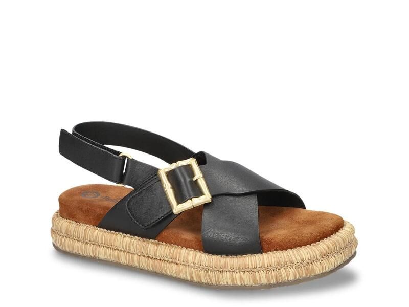 ベラヴィータ レディース シューズ サンダル プラットフォーム Bella VitaJaylin Espadrille Platform Sandal Black ブラック
