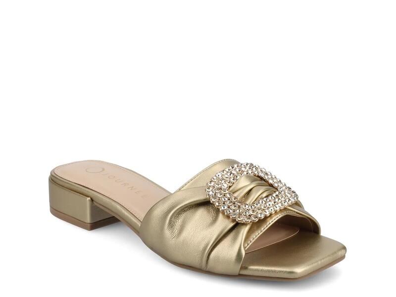 ジャーニー レディース シューズ サンダル JourneeFlavia Sandal Gold Metallic ゴールド