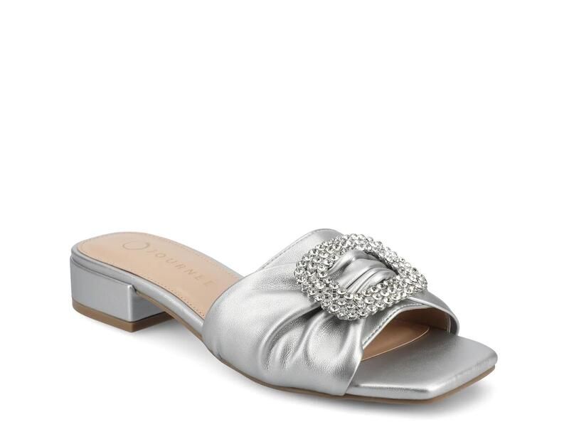 ジャーニー レディース シューズ サンダル JourneeFlavia Sandal Silver Metallic シルバー