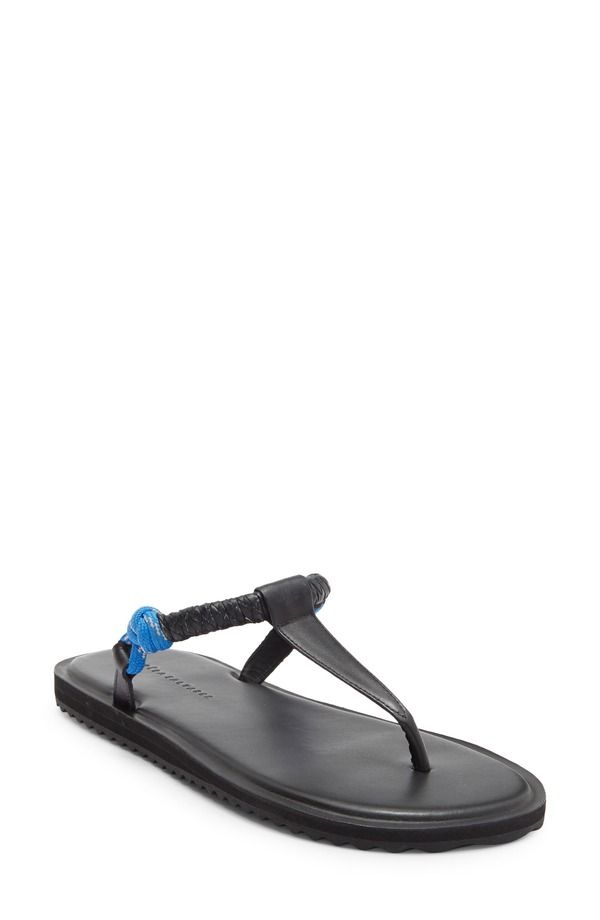 フレダサルバドール レディース シューズ サンダル Freda Salvador Knotted TStrap Sandal Cobalt Rope Combo コバルト