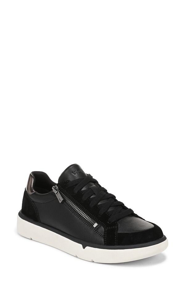 バイオニック レディース シューズ スニーカー Vionicity Walk Axisneaker Black Leather ブラック