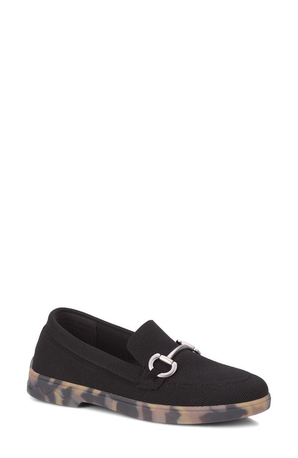 ロスハンマーソン レディース シューズ スリッポン・ローファー Ros Hommerson Gwyneth Bit Loafer Multiple Widths Available Blacknit