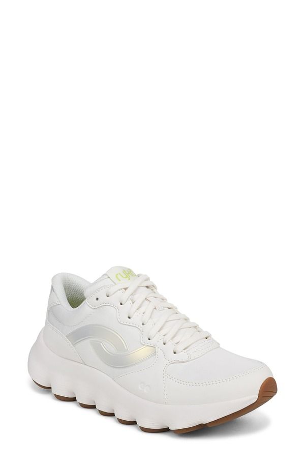 RYK レディース シューズ スニーカー Ryk PodFlow Retro Walking Sneaker White ホワイト