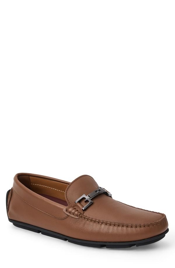 ブルーノマグリ メンズ シューズ スリッポン・ローファー Bruno Magli Taso Bit Driving Loafer Cognac Leather