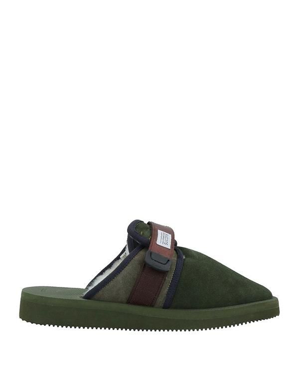 スイコック メンズ シューズ サンダル SUICOKE Military Green グリーン