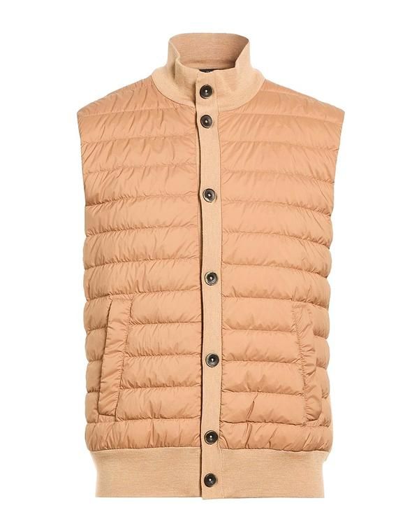 ヘルノ メンズ トップス ベスト HERNO Camel キャメル