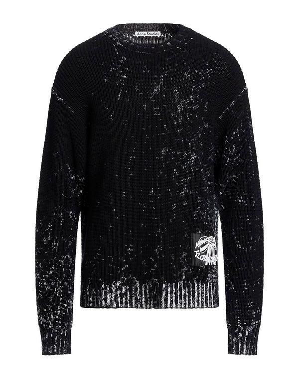 アクネ ストゥディオズ メンズ トップス シャツ プルオーバー ACNE STUDIOS Black ブラック