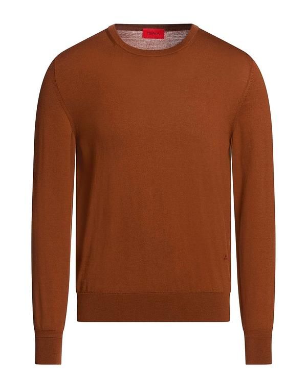 イザイア メンズ トップス シャツ プルオーバー ISAIA Camel キャメル