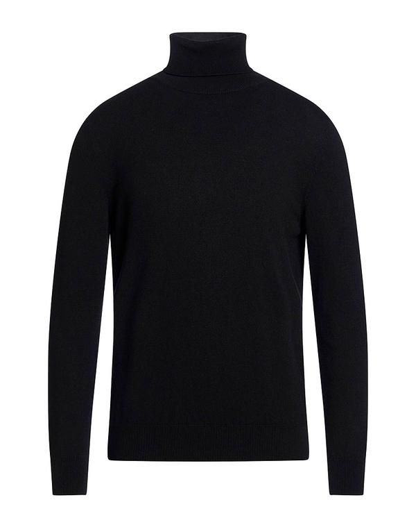 イザイア メンズ アウター ニット・セータートルネック ISAIA Black ブラック