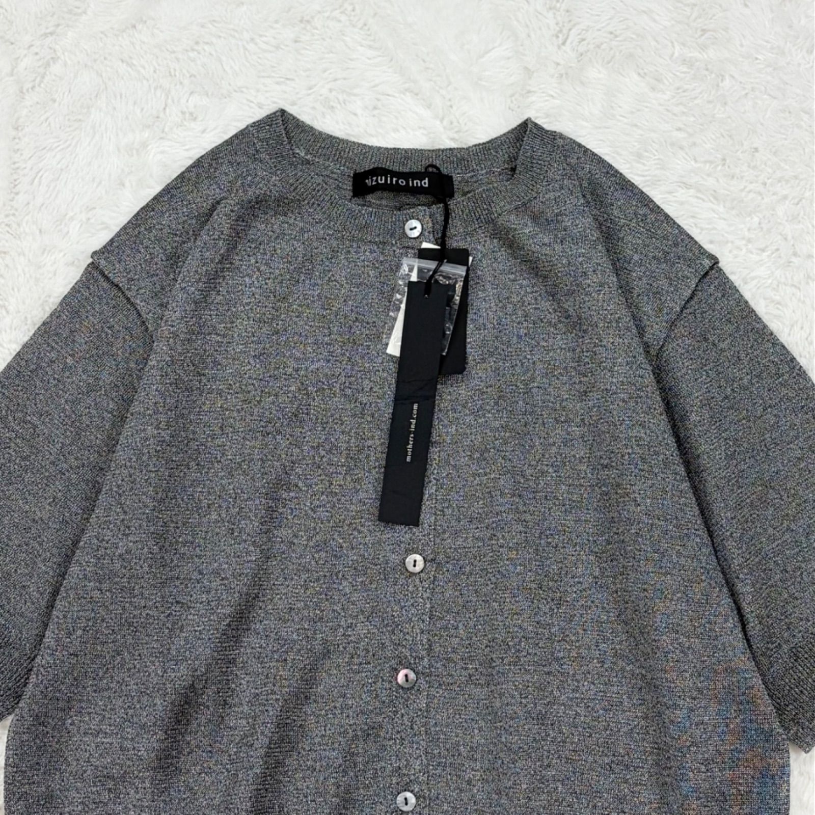 新品 未使用 mizuiro ind short c/neck lame mix CD ミズノロインド 