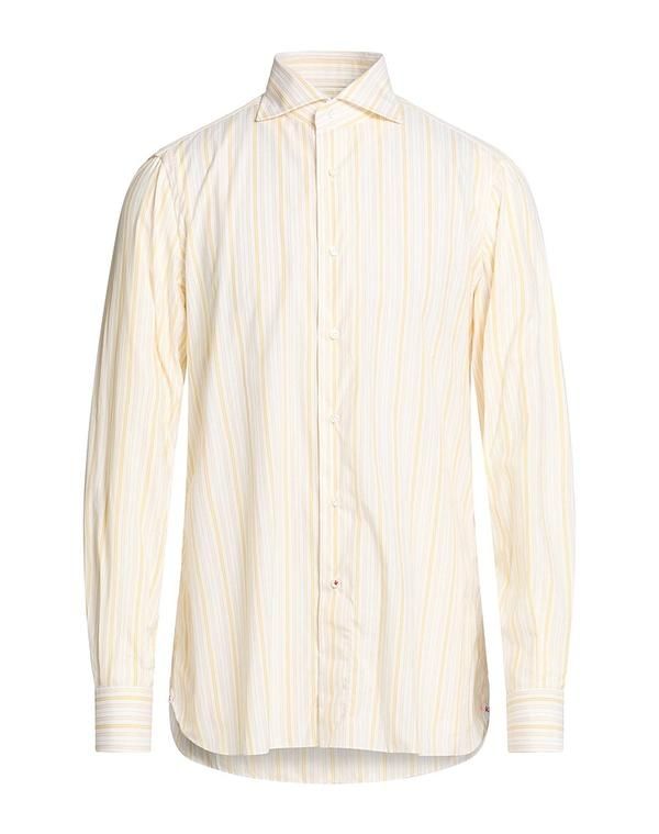 イザイア メンズ トップス シャツ ISAIA Pastel Yellow イエロー