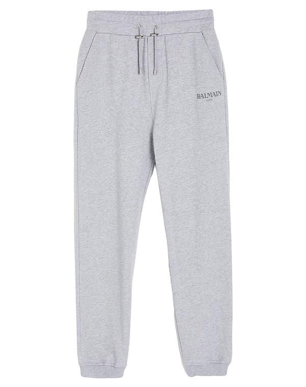 バルマン メンズ ボトムス カジュアルパンツ スウェットパンツ BALMAIN Gray グレー