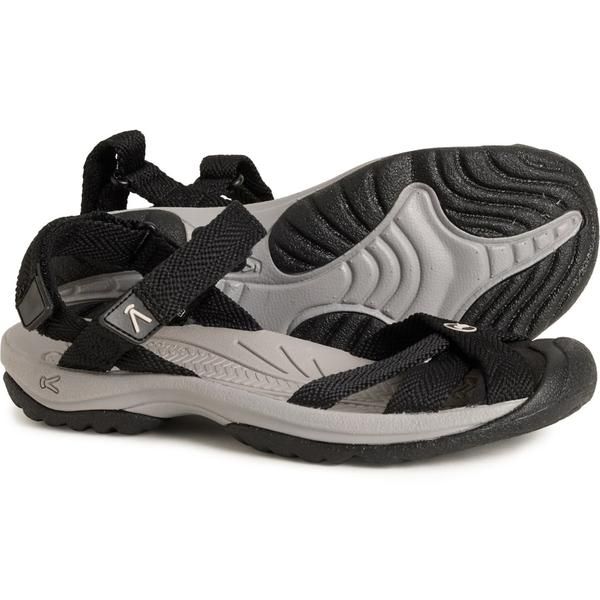 キーン レディース シューズ サンダル Keen Bali TG Strap Sandals For Women BlackAlloy ブラック