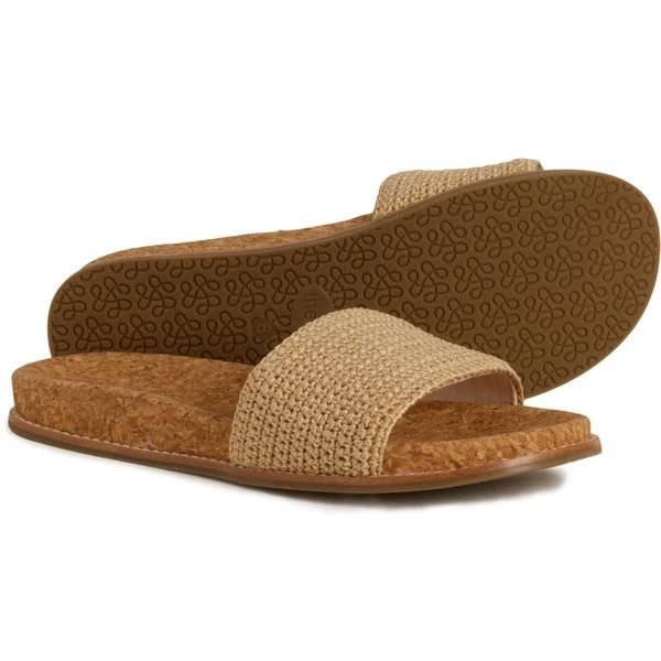 ザサック レディース シューズ サンダル The Sak Mendocino Crochet Slide Sandals For Women Bamboo
