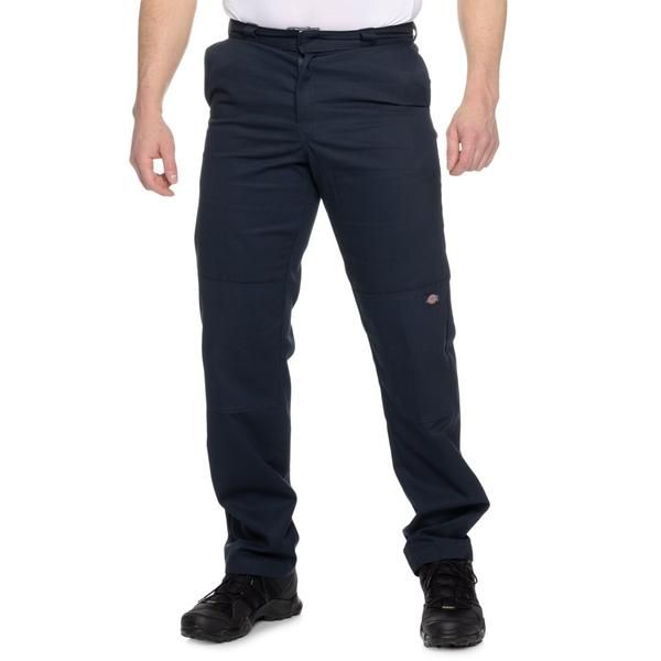 ディッキーズ メンズ ボトムス カジュアルパンツ トール Dickies Tall Flex Double Knee Twill Pants Dark Navy ネイビー