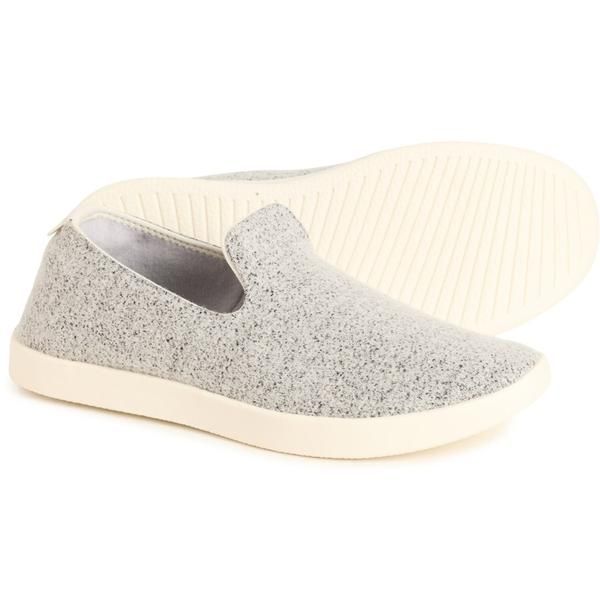 オールバーズ レディース シューズ スニーカー ウール Allbirds Woolounger Shoes Merino Wool SlipOns For Women Dapple Grey Crea