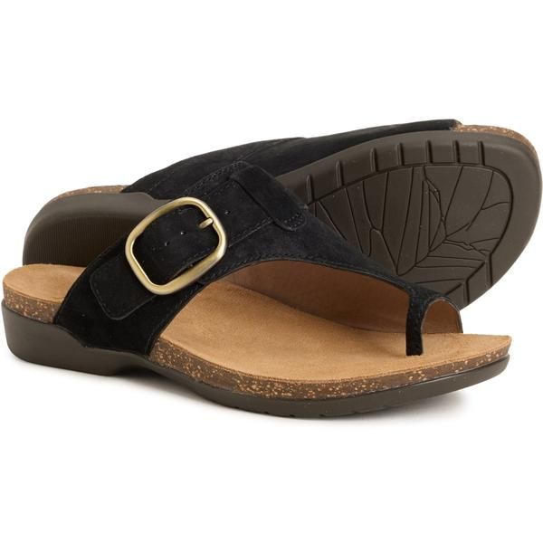 ダンスコ レディース シューズ サンダル スエード Dansko Rylee Sandals Suede For Women Black Suede ブラック