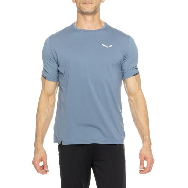 サレワ メンズ トップス Tシャツ メッシュ Salewa Pedroc Dry Mesh TShirt Short Sleeve Java Blue ブルー