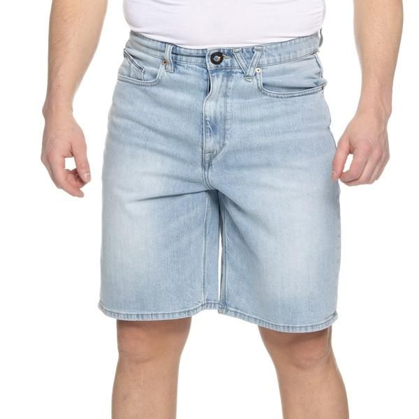 ボルコム メンズ ボトムス ハーフパンツ・ショーツ ショートパンツ デニム Volcom Billow Denim Shorts 22 Dry Vintage デニム