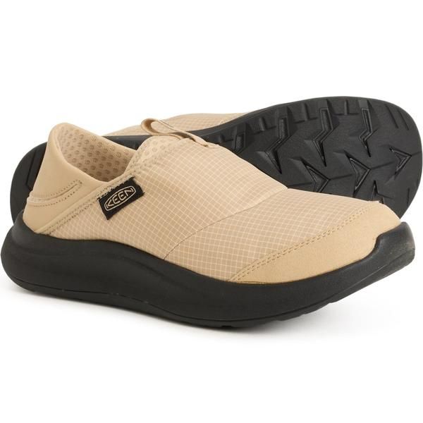キーン メンズ シューズ スリッポン・ローファー Keen Whyser Shoes SlipOns For Women SafariBlack ブラック