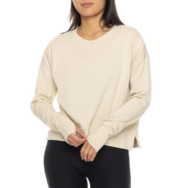 スウェッティベティ レディース アウター ジャケット・ブルゾン スウェット シャツ Sweaty Betty After Class Crop Sweatshirt Barley Beige ベージュ