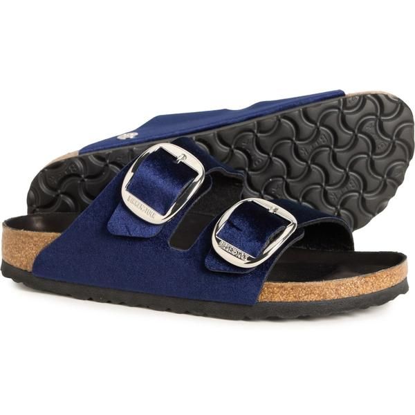 ビルケンシュトック レディース シューズ サンダル Birkenstock Made in Germany Arizona Big Buckle Sandals For Women Midnight
