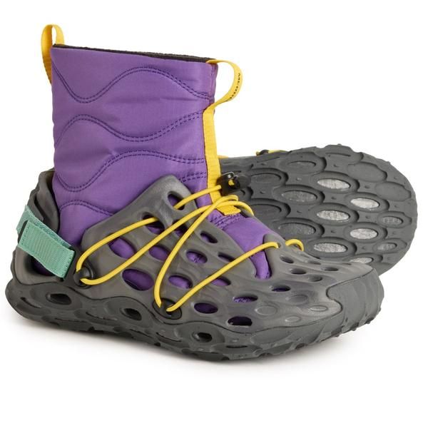 メレル レディース シューズ ブーツ・レインブーツ Merrell Hydro Moc AT Puff Mid 1TRL PrimaLoft Shoes Insulated For Women Cha