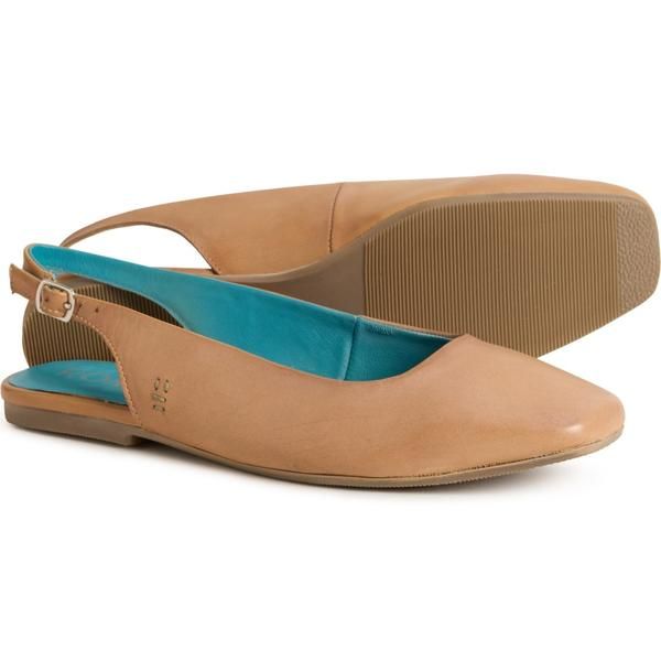 ベッドストゥ レディース シューズ パンプス レザー ROAN BY BED STU Woken Slingback Flats Leather For Women Oats Dd Tml