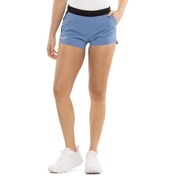 サレワ レディース ボトムス ハーフパンツ・ショーツ ショートパンツ Salewa Pedroc 2 DuraStretch Shorts Morning Blue ブルー
