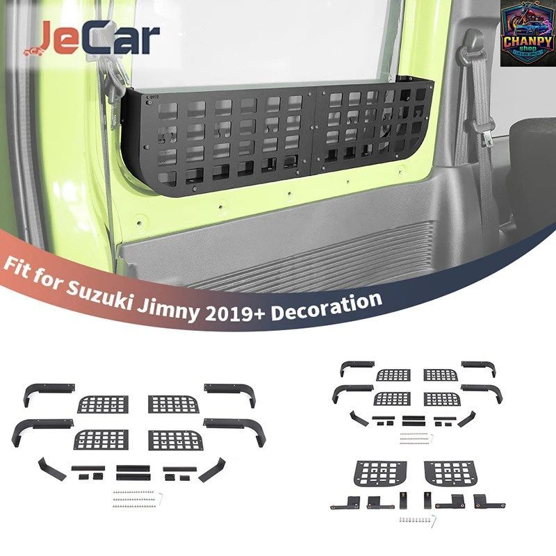 サイドウィンドウ収納仕切り ジムニー 2019 2020 2021 - 24 UP 2ドア車用室内収納ブラケット