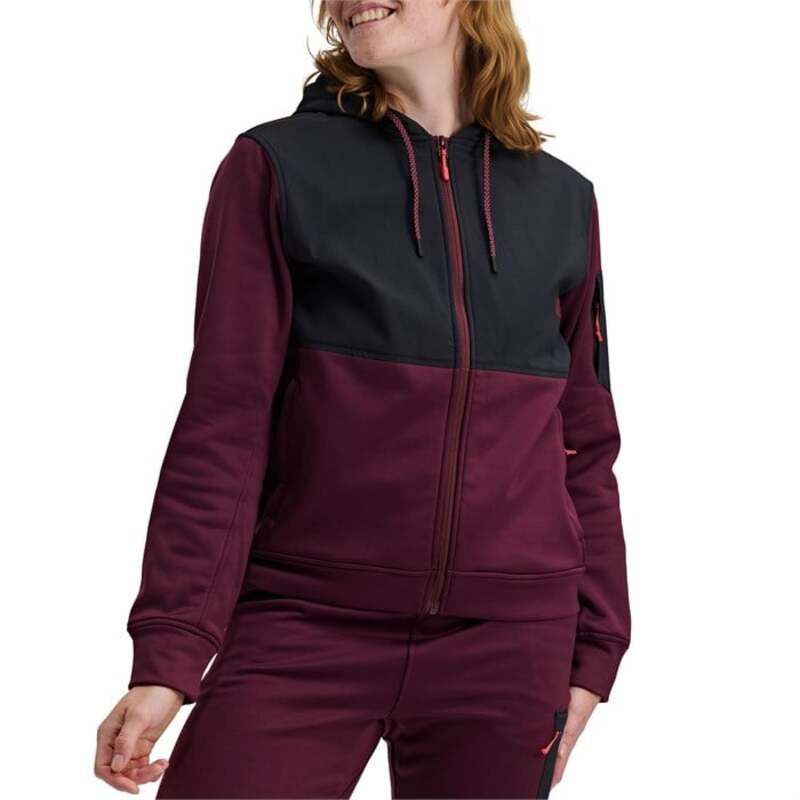ブラックストラップ レディース トップス シャツ パーカー BlackStrap Spectrum Full Zip Hoodie Womens Cherry