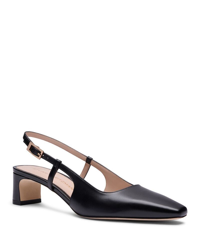 スチュアート ワイツマン レディース シューズ パンプス Stuart Weitzman Womens Baby Babette Slingback Pumps Black ブラック