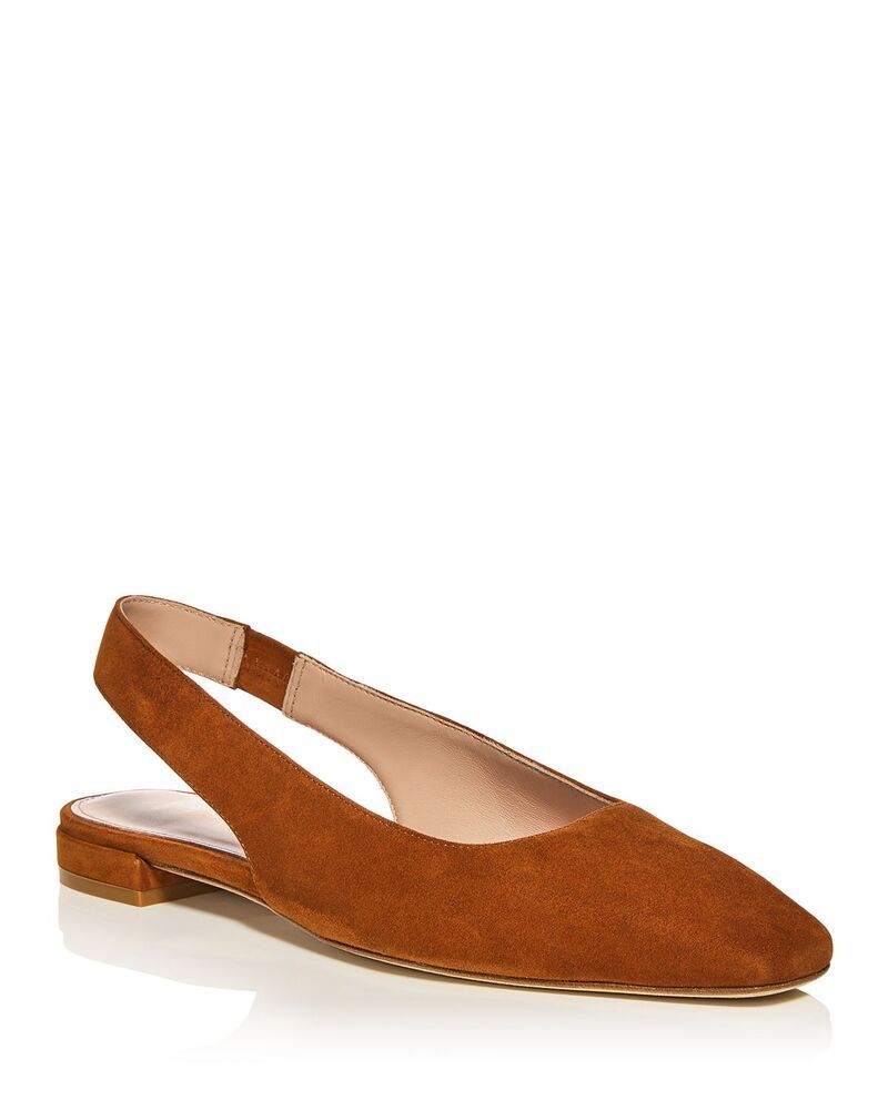 スチュアート ワイツマン レディース シューズ パンプス Stuart Weitzman Womenstassi Slingback Flats Boho Tan タン