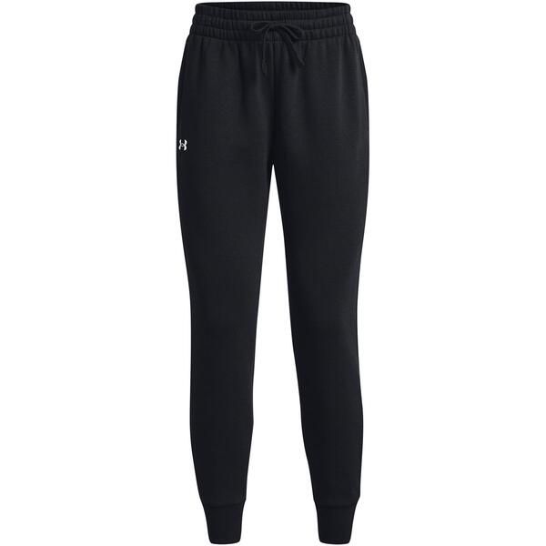 アンダーアーマー レディース ボトムス カジュアルパンツ ジョガーパンツ フリース Under Armour UA Rival Fleece Joggers Womens BlackWhite ホワイ