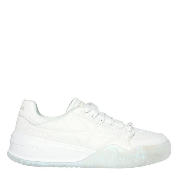 スケッチャーズ レディース シューズ スニーカー Skechers Womens Denali Skate Shoes White ホワイト