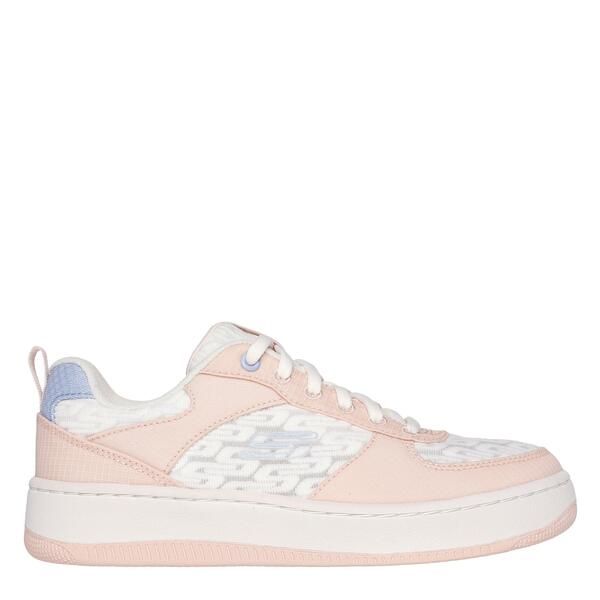 スケッチャーズ レディース シューズ スニーカー Skechers Womensprtcourt92 Classic LowTop Trainers Off WhitePink オフホワイト