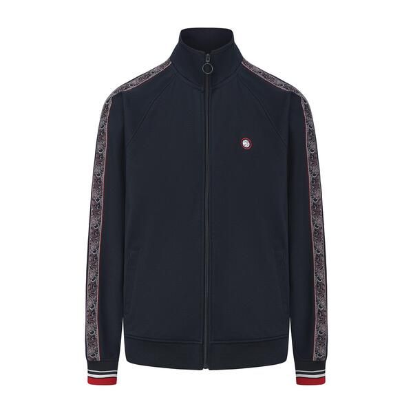 プレティグリーン メンズ アウター ニット・セーター Pretty Green Eclip Track Top Mens Navy ネイビー