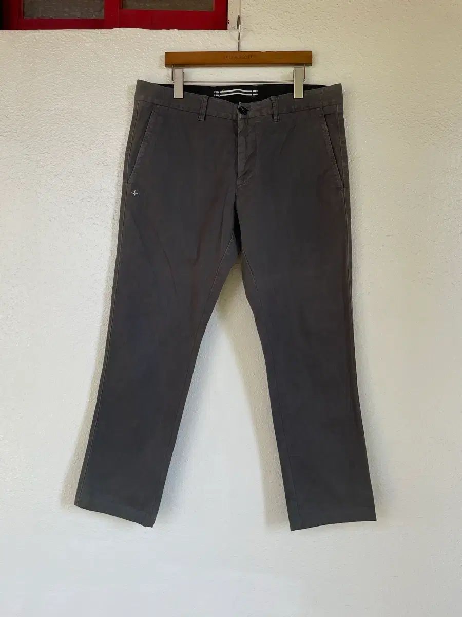 STONE ISLAND ストーンアイランド コットン パンツ W33 グレー