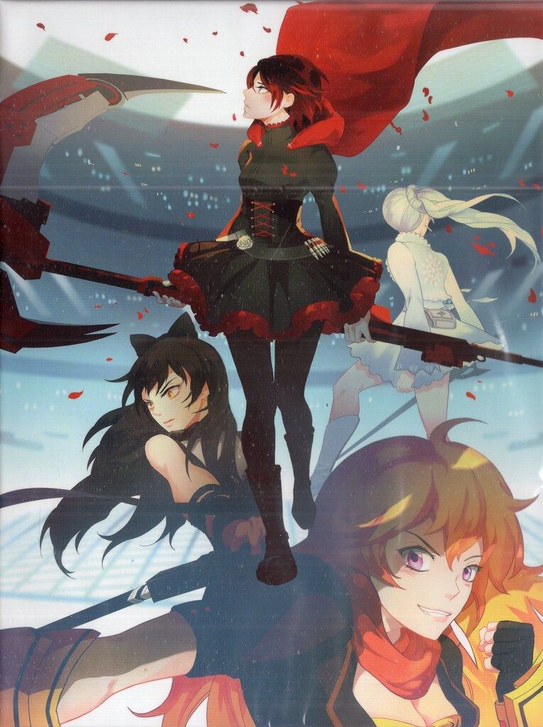 アニメBlu-ray 【AmazonBOX付】RWBY 初回限定生産版1~3巻セット ※未開封