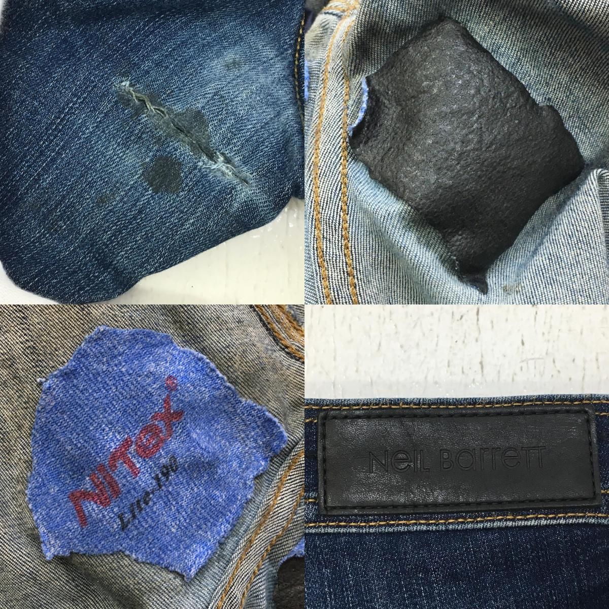パンツ 国内正規 19SS Neil Barrett ニールバレット デニムパンツ