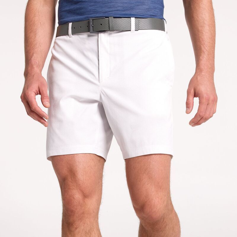 ヴァースト メンズ ボトムス ハーフパンツ・ショーツ メッシュ ショートパンツ VRST Mens 7 Mesh Easy Waist Golf Shorts Cloud Grey グレー