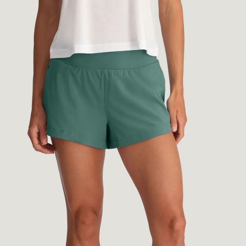 フリー フライ レディース ボトムス ハーフパンツ・ショーツ ショートパンツ Free Fly Womens BambooLined Active Breeze 3 Shortsea Pine