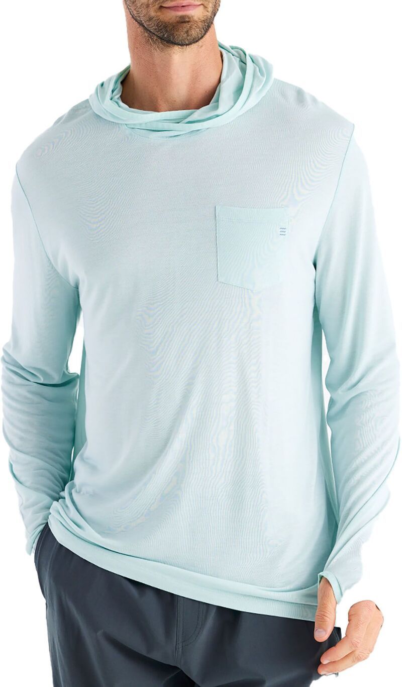 フリー フライ メンズ アウター パーカー・スウェット Free Fly Mens Bamboo Lightweight Hoodie Glacier