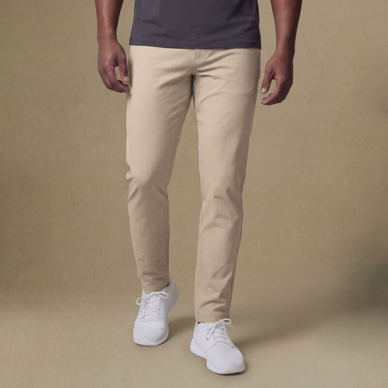 ヴァースト メンズ ボトムス カジュアルパンツ VRST Mens Limitless Performance Athletic Fit 5 Pocket Pant Light Greige