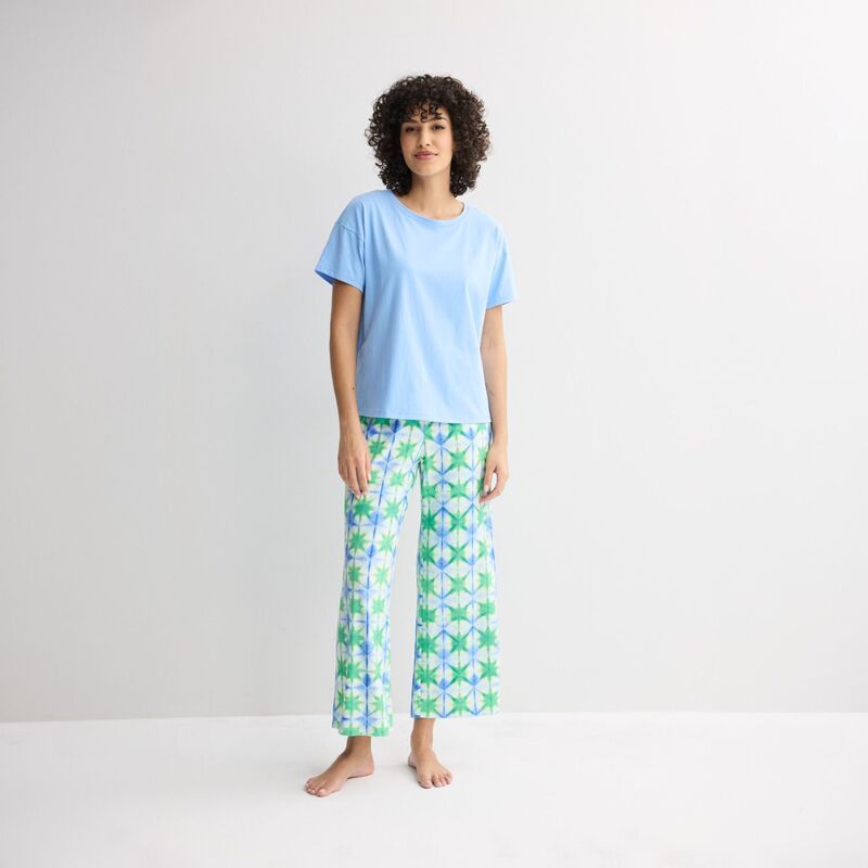 ソノマ レディース アンダーウェア ナイトウェア パンツ Womensonoma Goods For Life Pajama Top Pajama Pantset New Periwinkle